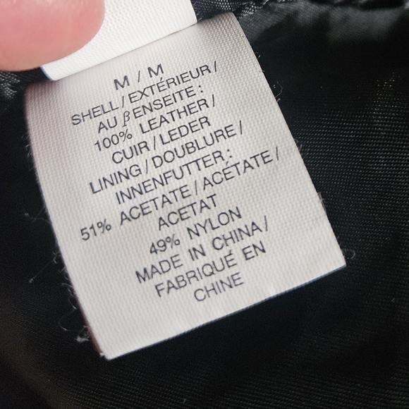 Y2K Vintage Leather Puffer Vest - Picture 3 of 3